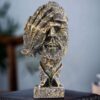 Face Statue for Living Room/Bedroom/Home/Office House, Big Size murti Antique Idol Abstract Art Decor showpiece Good for Gifts an Any Occasion Anniversary