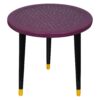 Wooden Round Side Table | Epoxy End Table | Coffee Table | Mid Century Modern Resine | Living Room Furnitur